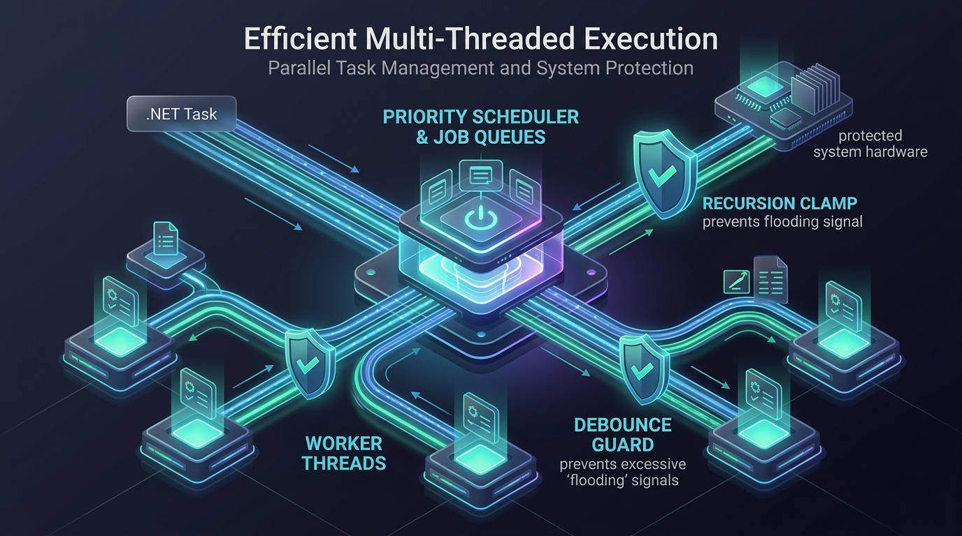 Multi-Threaded Concurrency & Resource Safeguards