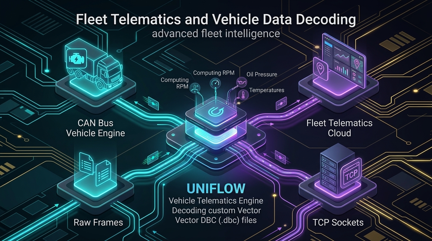 Automotive Fleet Diagnostics & Machinery Telemetry